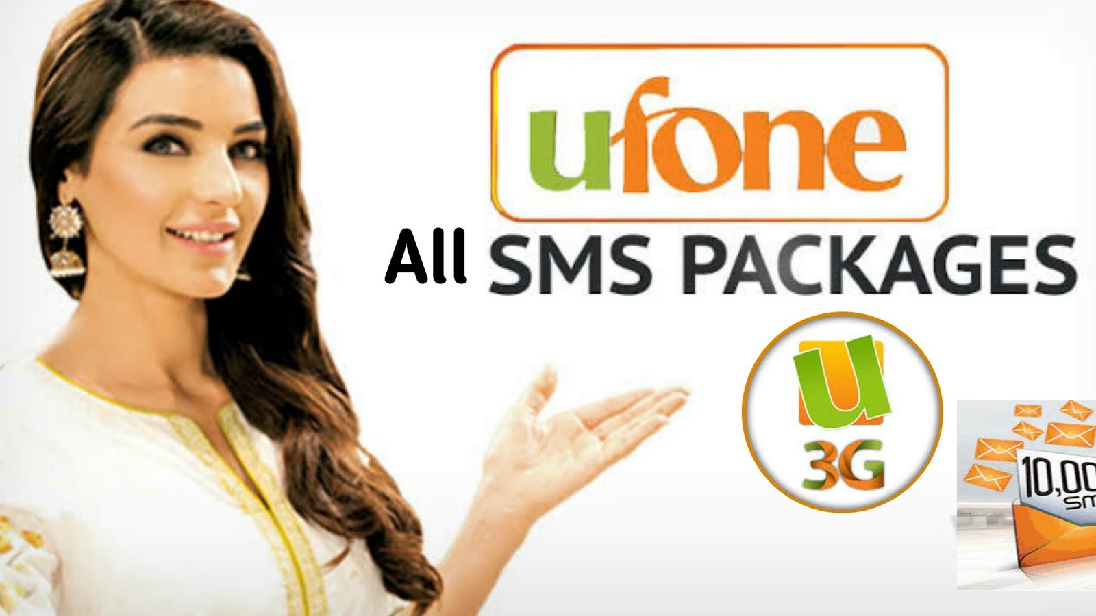 UFONE SMS PACKAGES DAILY, WEEKLY, MONTHLY PREPAID AND POSTPAID BUNDLES