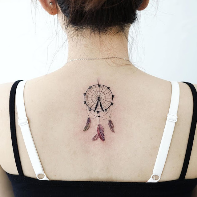 dreamcatchers tattoo - small tattoo ideas for women