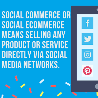 Social commerce or Social eCommerce means selling any product or service directly via social media networks.
