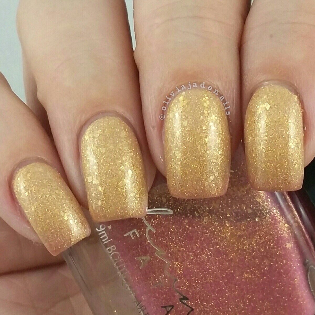 Femme Fatale Cosmetics Lace Masquerade swatched by Olivia Jade Nails