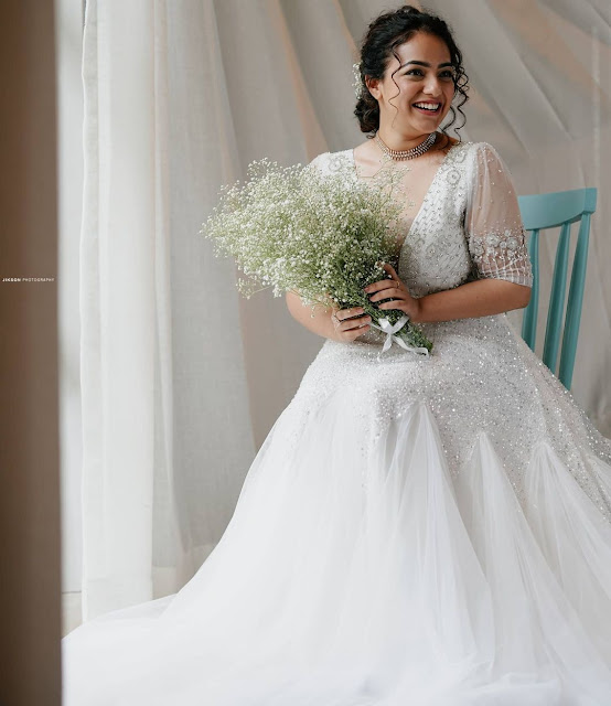 Actress Nithya Menen Latest Photoshoot Stills in Bridal Dress Actress Trend Actress Nithya Menen Latest Photoshoot Stills in Bridal Dress Actress Trend