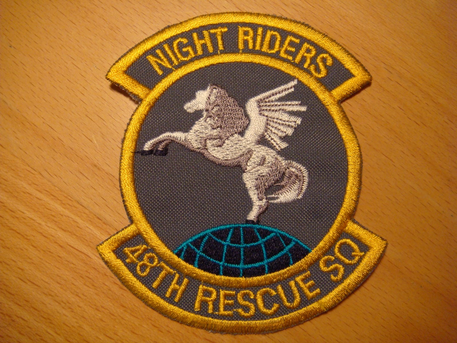 THE USAF RESCUE COLLECTION: USAF 48th. RQS / Nightriders Patch