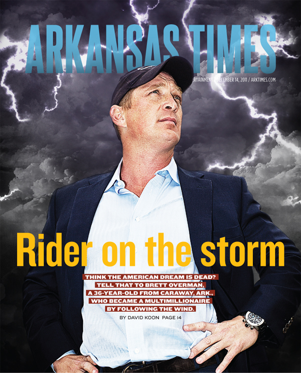 ALLCLEAN USA CEO Brett Overman on the cover of Arkansas Times December