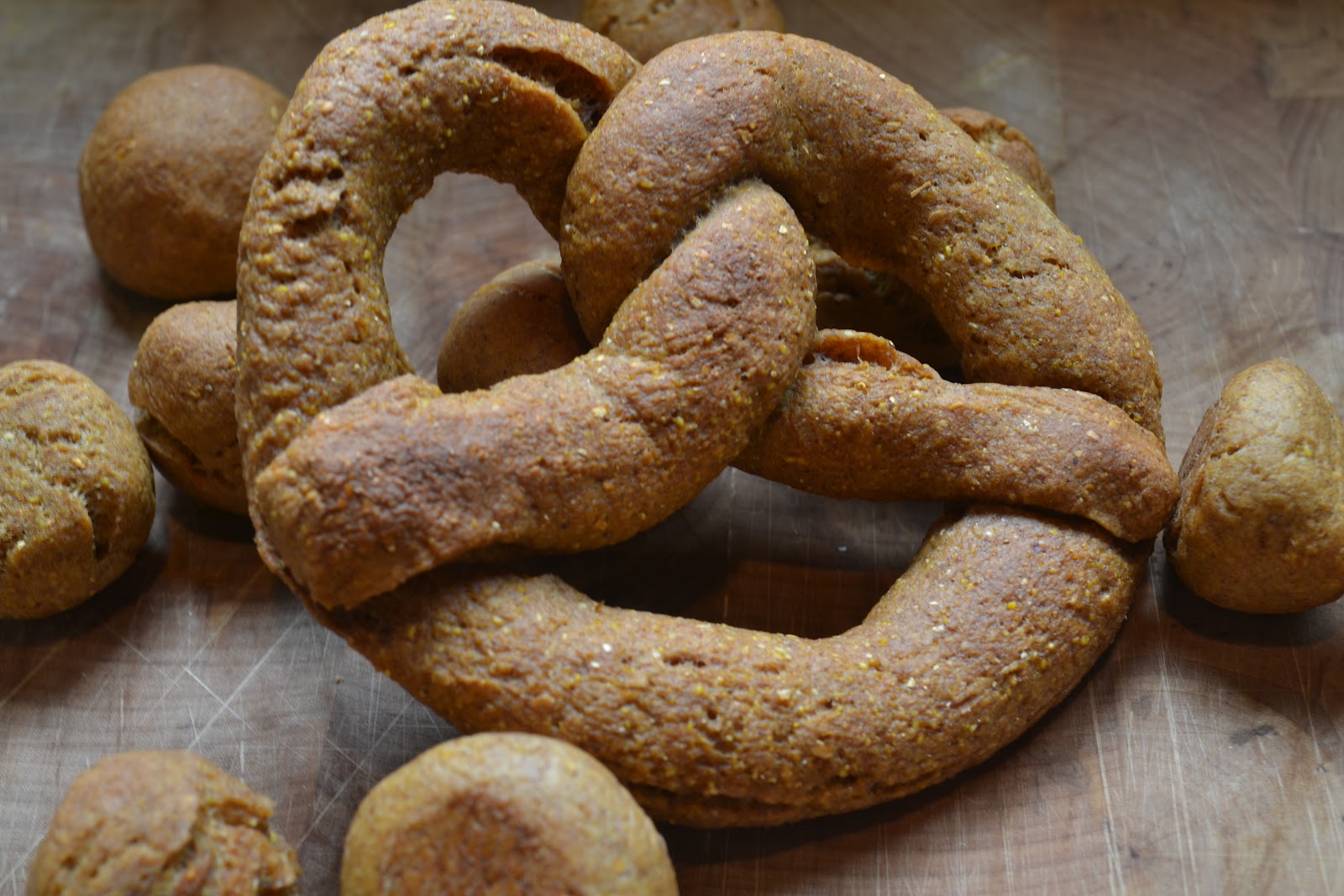 Just Add Cayenne Healthy Whole Grain Peanut Butter Protein Soft Pretzels