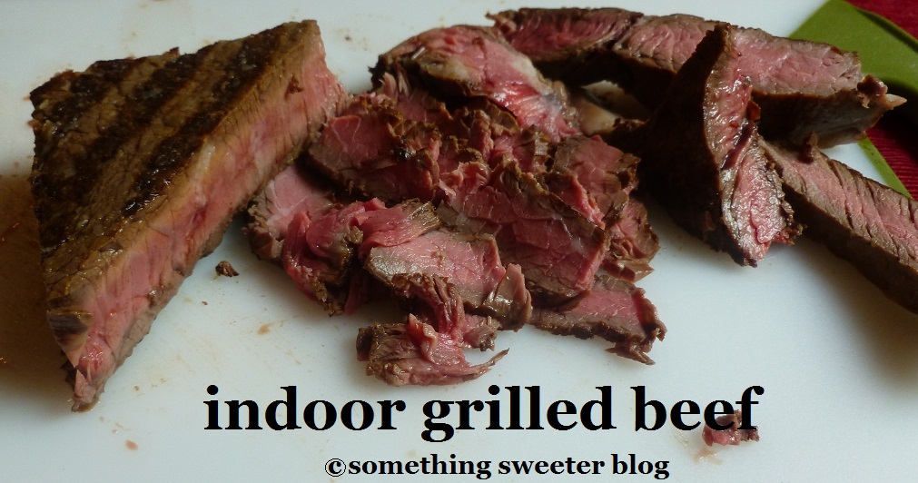 Something Sweeter allergy friendly food blog Indoor Grilled Steak