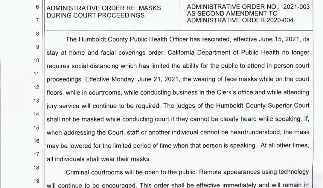 John Chiv Humboldt courts open starting tomorrow