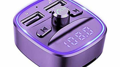 Comsoon Bluetooth FM Transmitter Radio Car Receiver Adapter