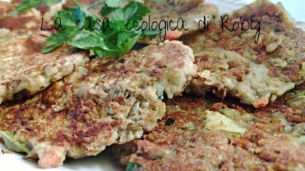 Vegan burger di lenticchie