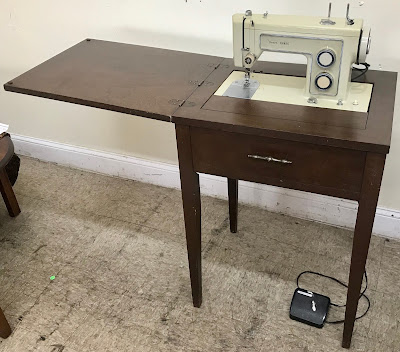 Uhuru Furniture & Collectibles: Vintage Sears Kenmore Sewing Machine