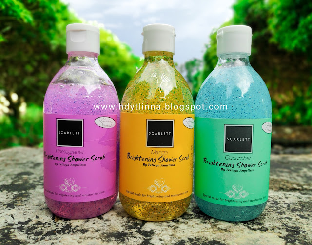 Review Scarlett Whitening Body Scrub, Shower Scrub, Body Lotion