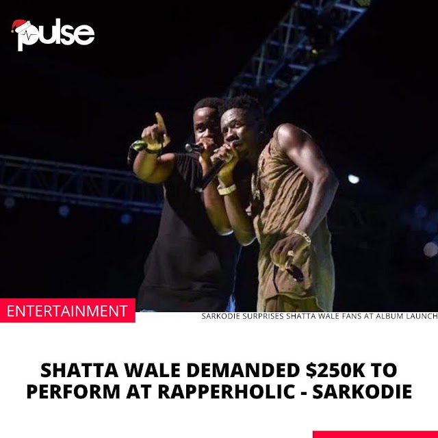 The annual Rapperholic Concert hosted by award-winning rapper Sarkodie came off successfully on Christmas Day in Accra || Newhitzgh