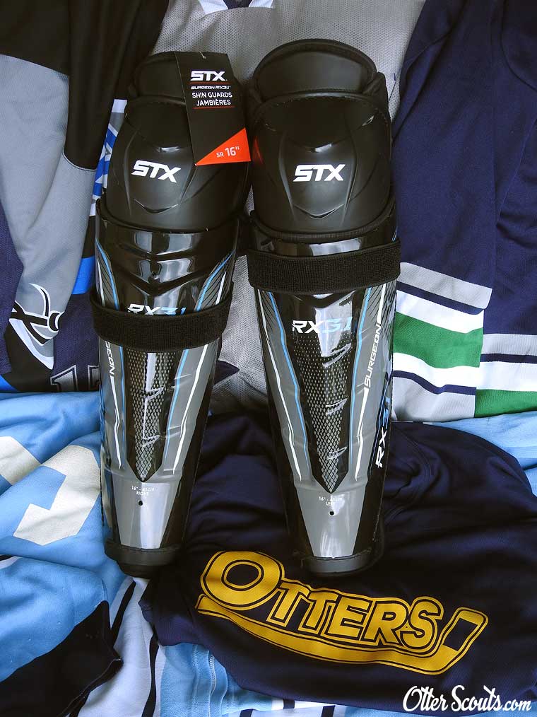 STX RX 3.1 Surgeon Hockey Shin Guards