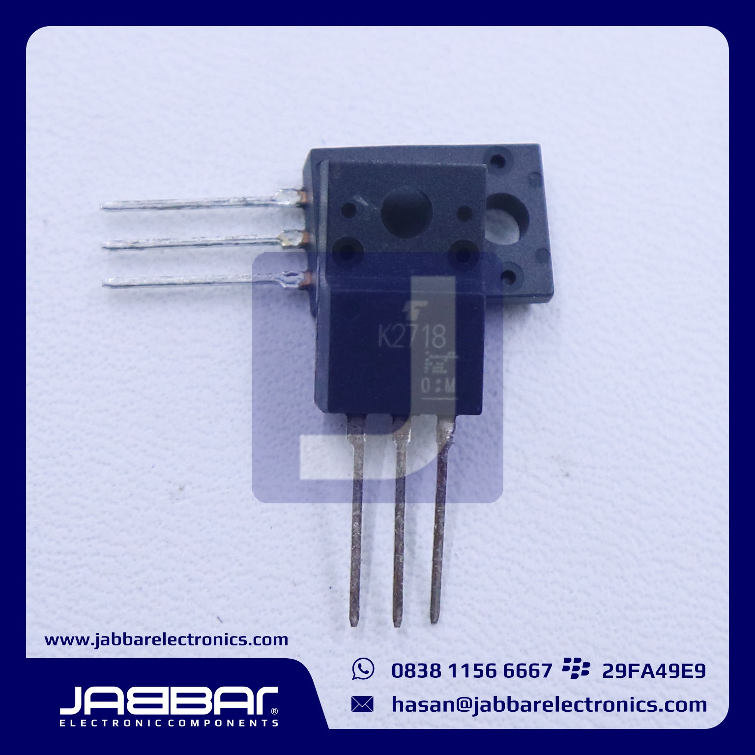 JUAL TRANSISTOR K2718 | Menjual Berbagai Macam IC
