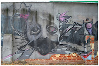 Wrocław - sowy, symbol miasta - graffiti