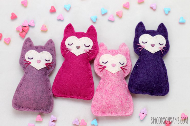 10+ Adorable Easy-Sew Valentines Projects - AppleGreen Cottage