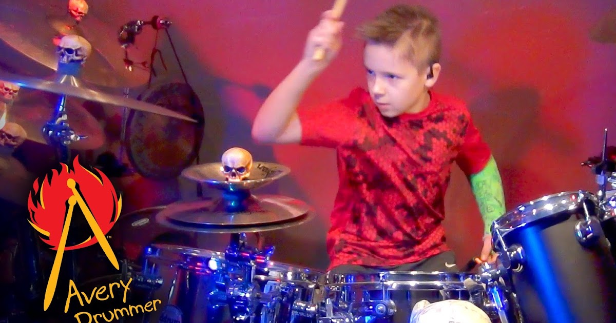 Avery Molek, o incrível baterista de 8 anos de idade que toca Rush