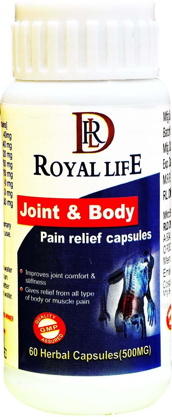 RLD Herbal Healers JOINT PAIN (Knee pain, neck pain, shoulder pain