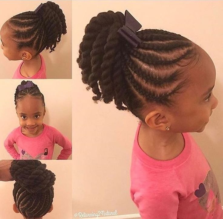 Braided Hairstyles For Our Little Girls Black White Nation