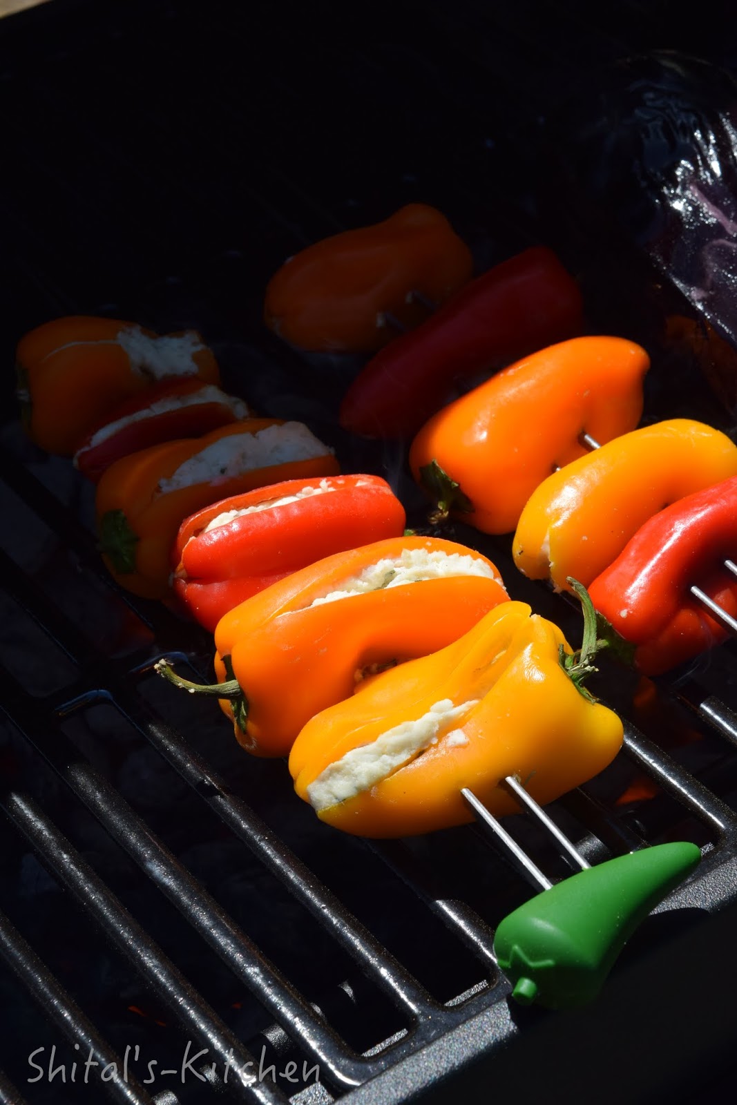 Shital'sKitchen Grilled Peppers