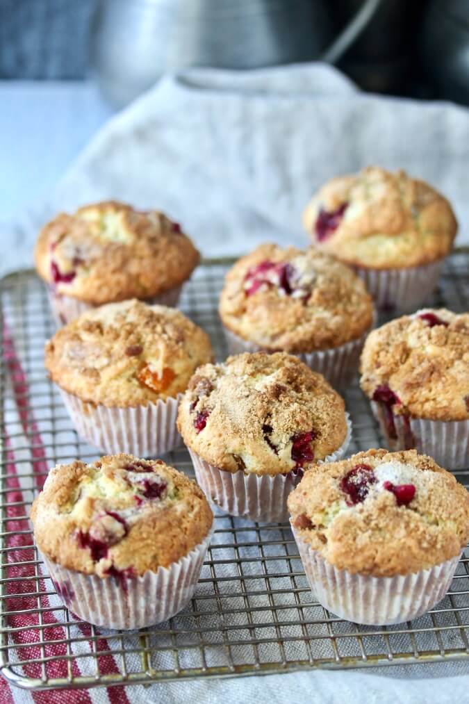 Sourdough Cranberry Muffins Karen's Kitchen Stories