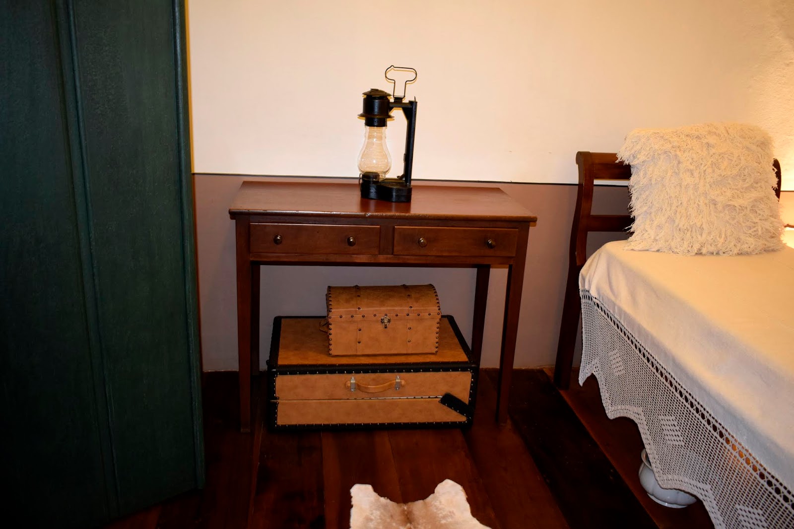 Quarto onde os tropeiros eram trancados durante sua hospedagem.