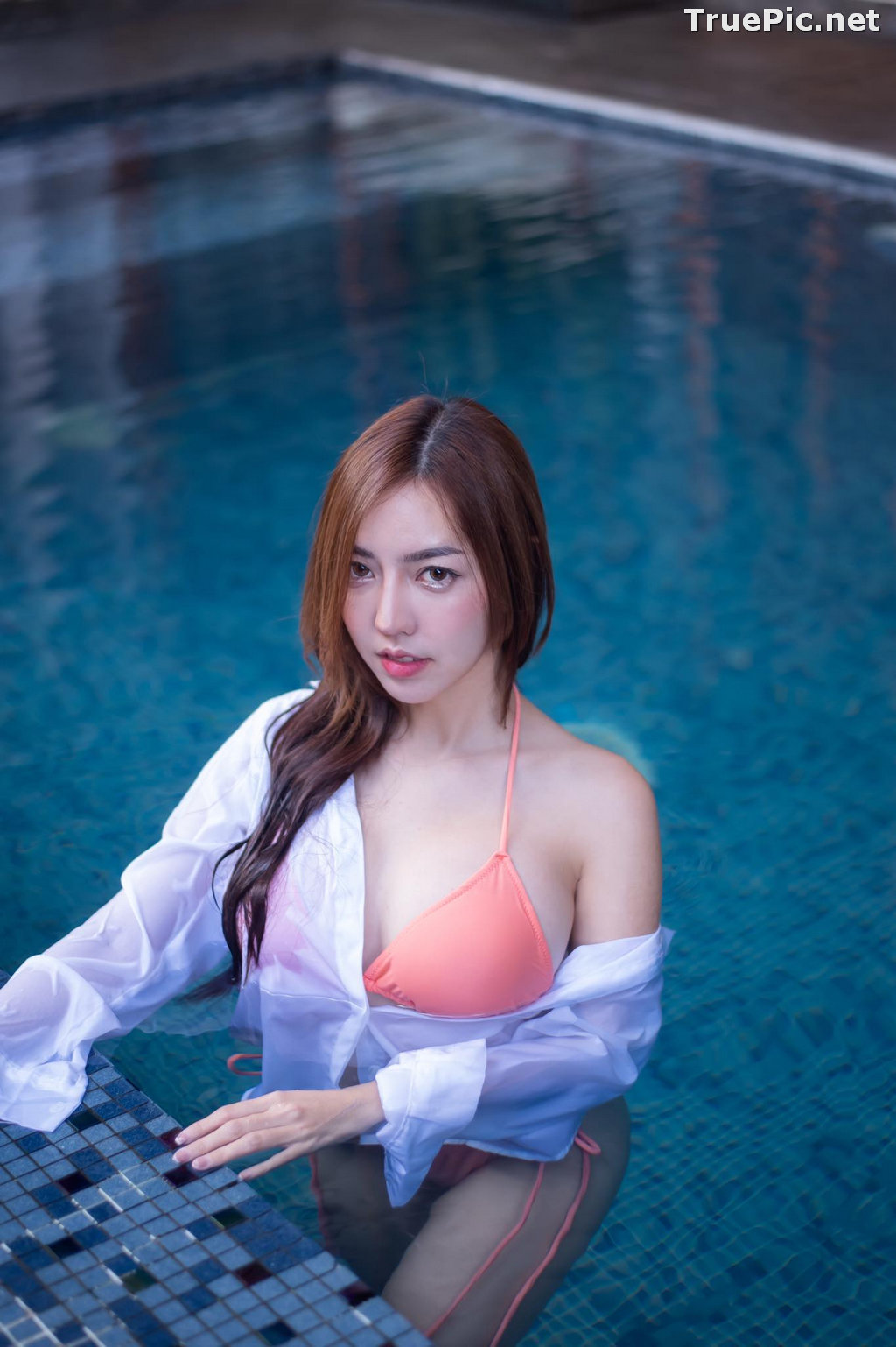 Image Thailand Model - Champ Phawida - Champ In The Pool - TruePic.net - Picture-10