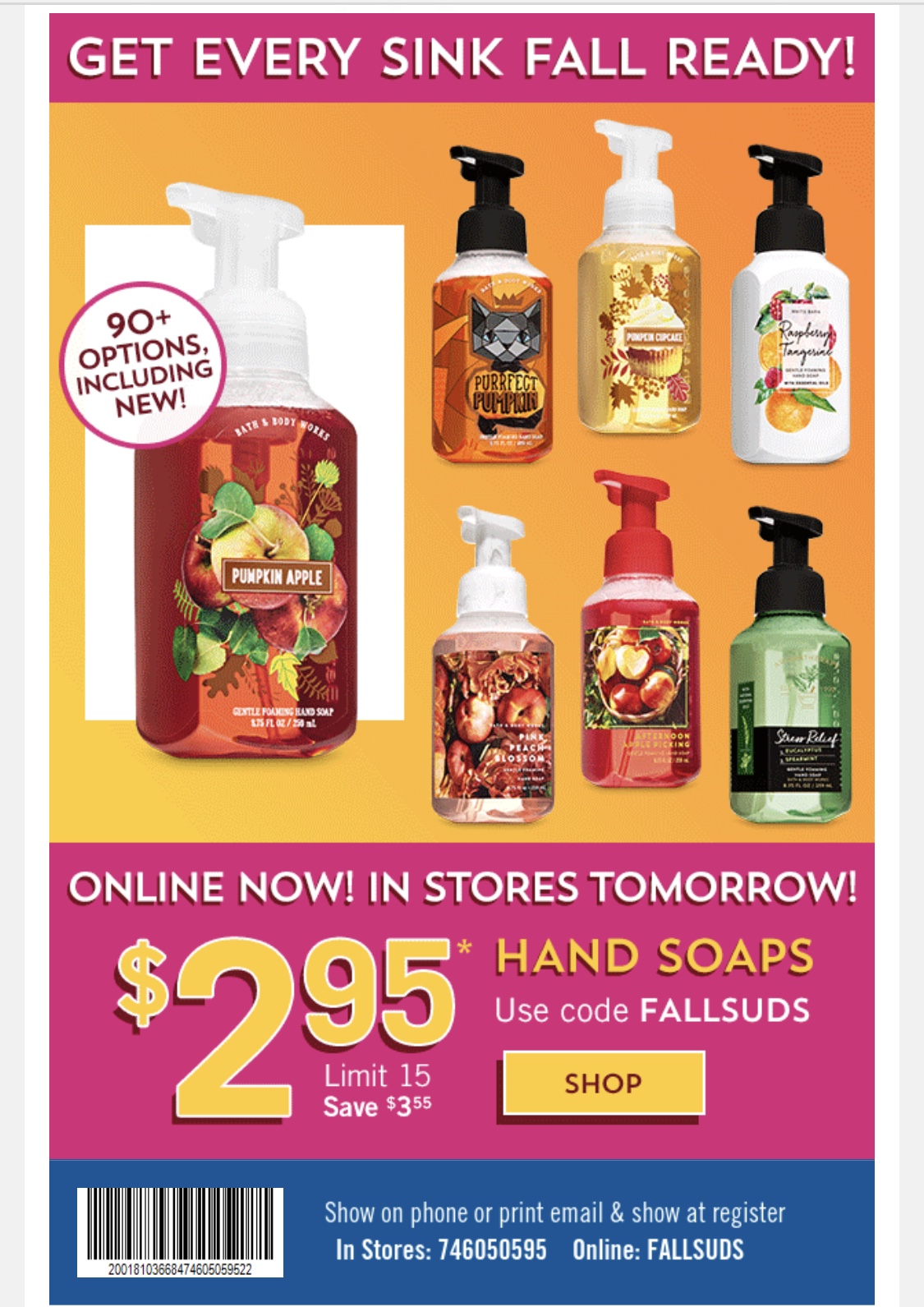 Life Inside the Page Bath & Body Works Tomorrow's Email Wednesday