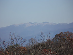 Another look at the snow on the peaks.
