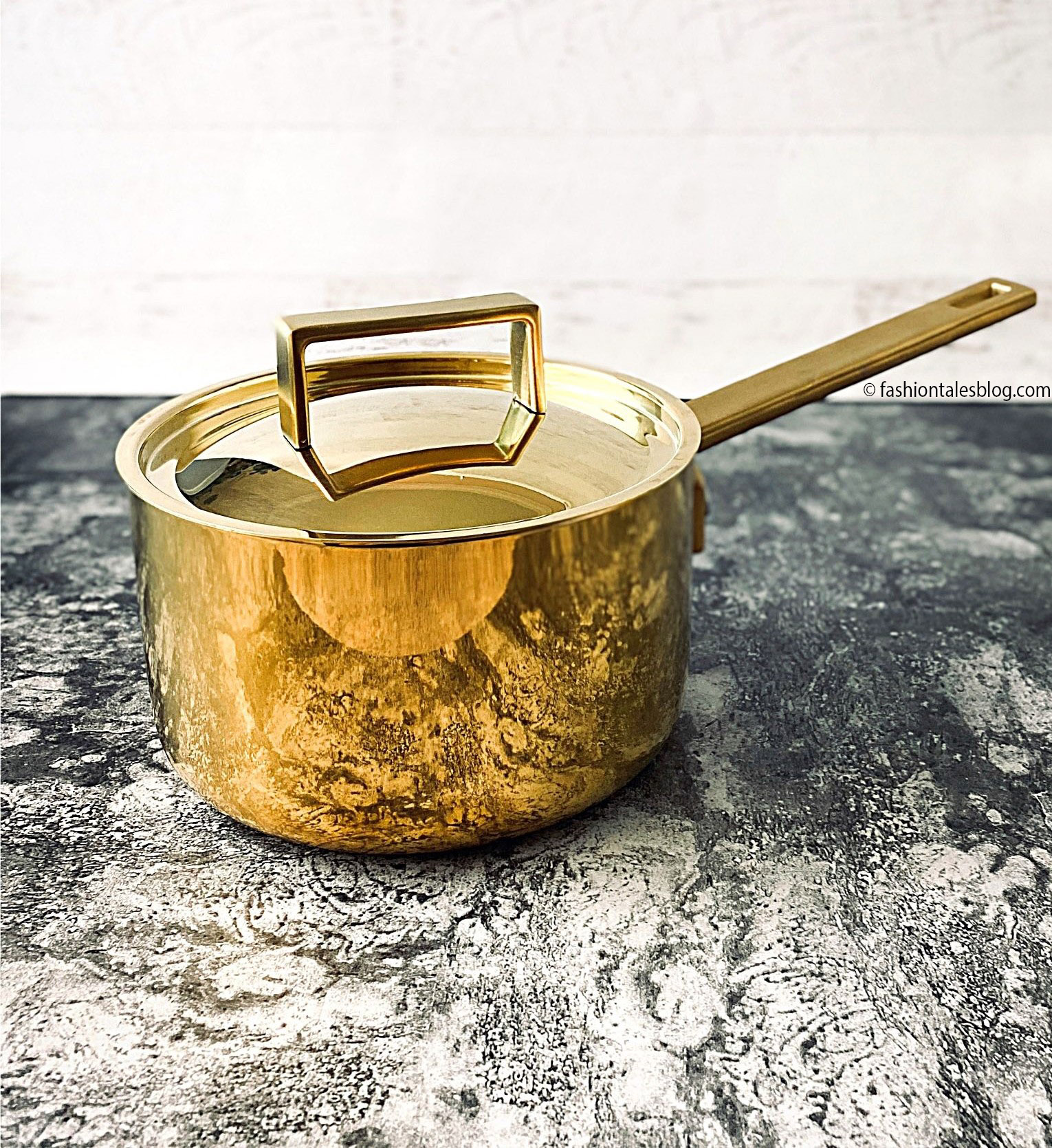 Frying pan one handle 'Attiva' gold - Attiva Gold - Cookware