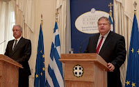 Υπέρ μιας «αναλογικής απάντησης» στη Συρία τάχθηκε ο Ευ. Βενιζέλος