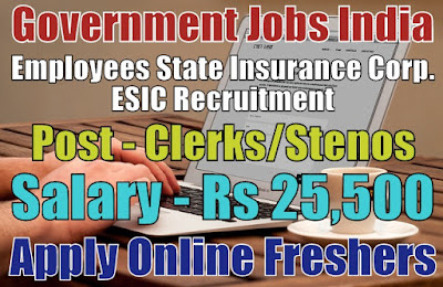 ESIC Recruitment 2019