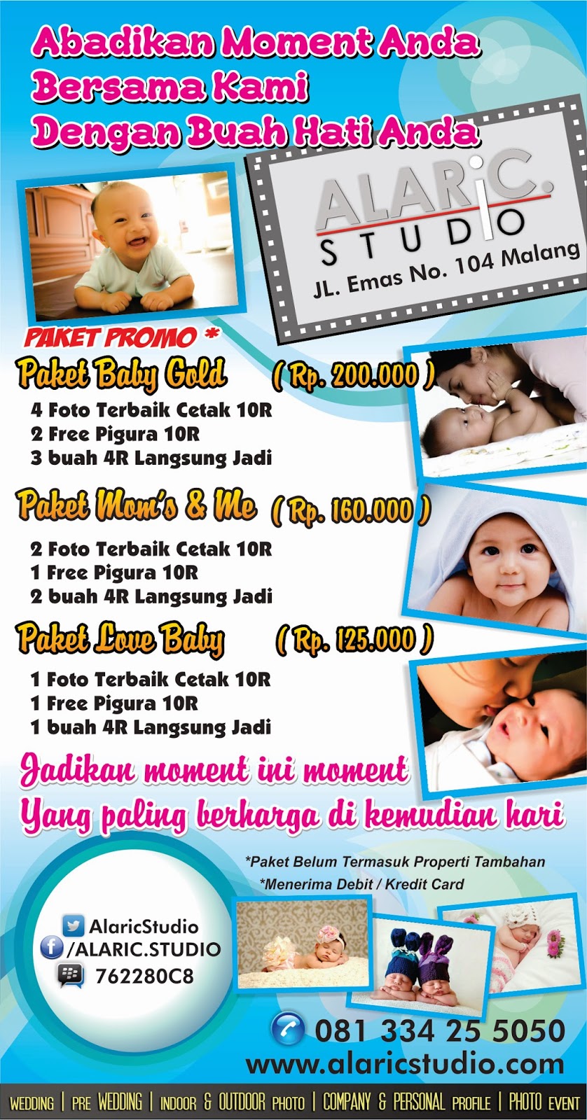 View Edit Foto Biodata Bayi Online Background