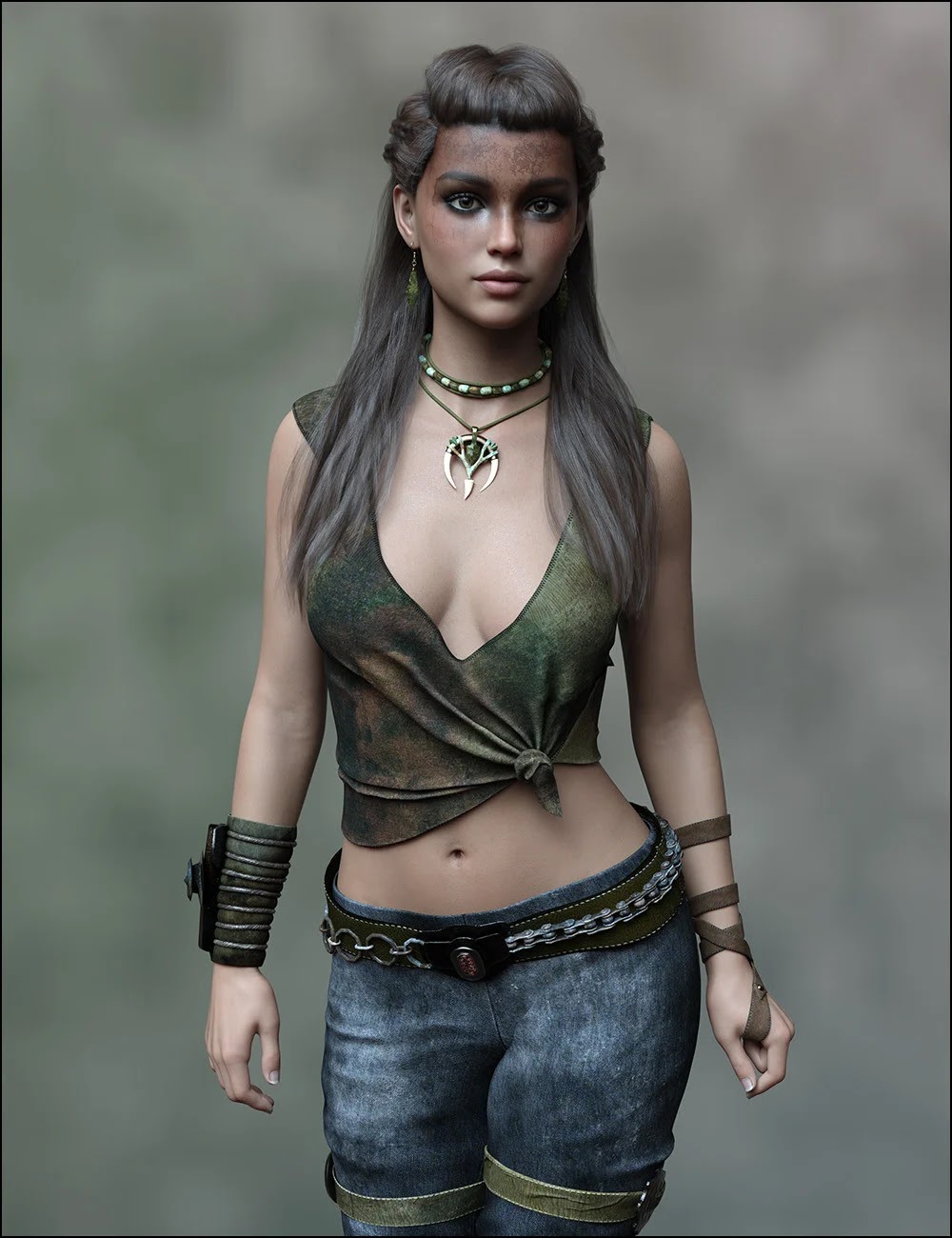 Nevaeh is a post-apocalyptic persona who will carry your renders towards li...