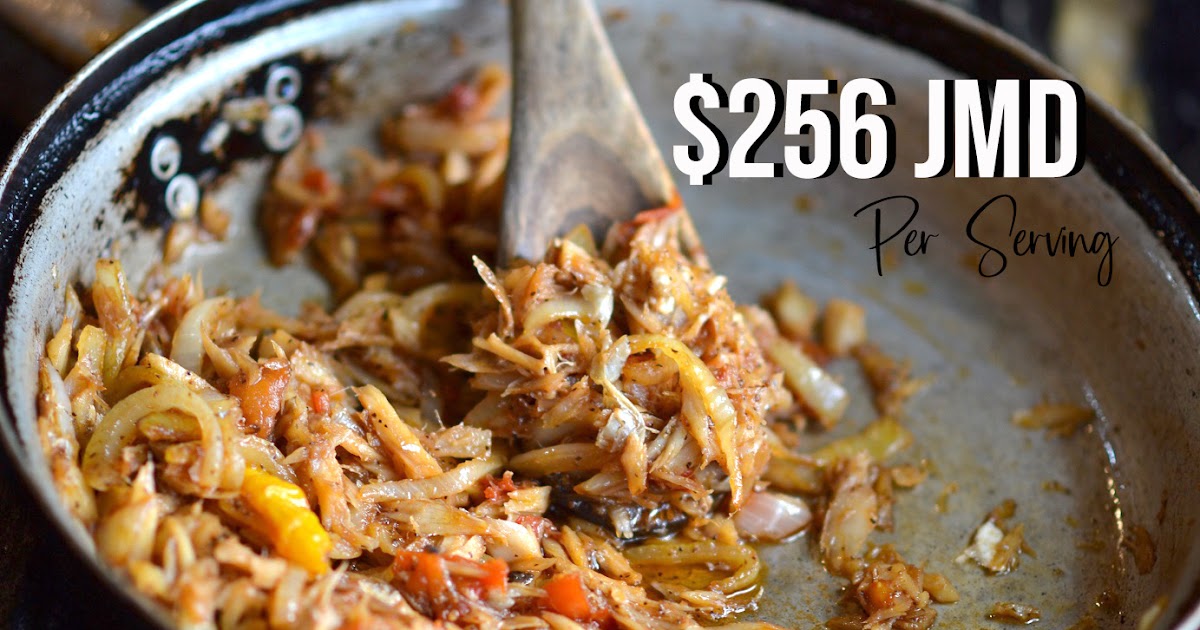 Greedy Girl Jamaican cookup saltfish