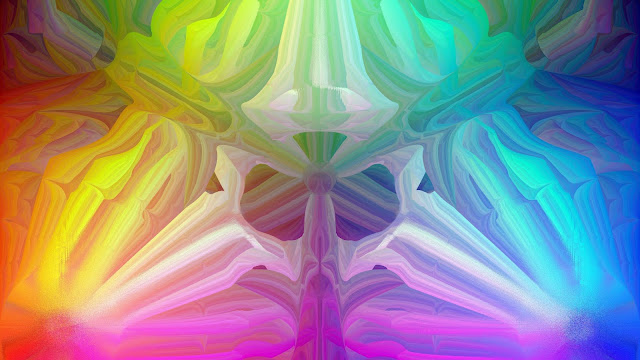 Colorful kaleidoscope iphone wallpaper