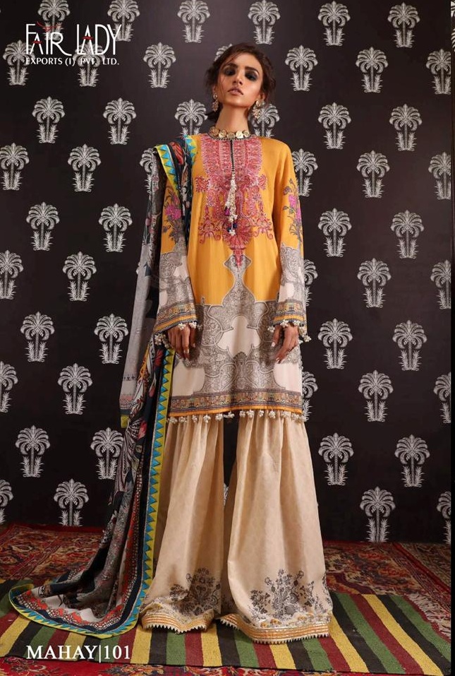 Fair lady Mahay Sana Safinaz Pakistani Suits wholesaler