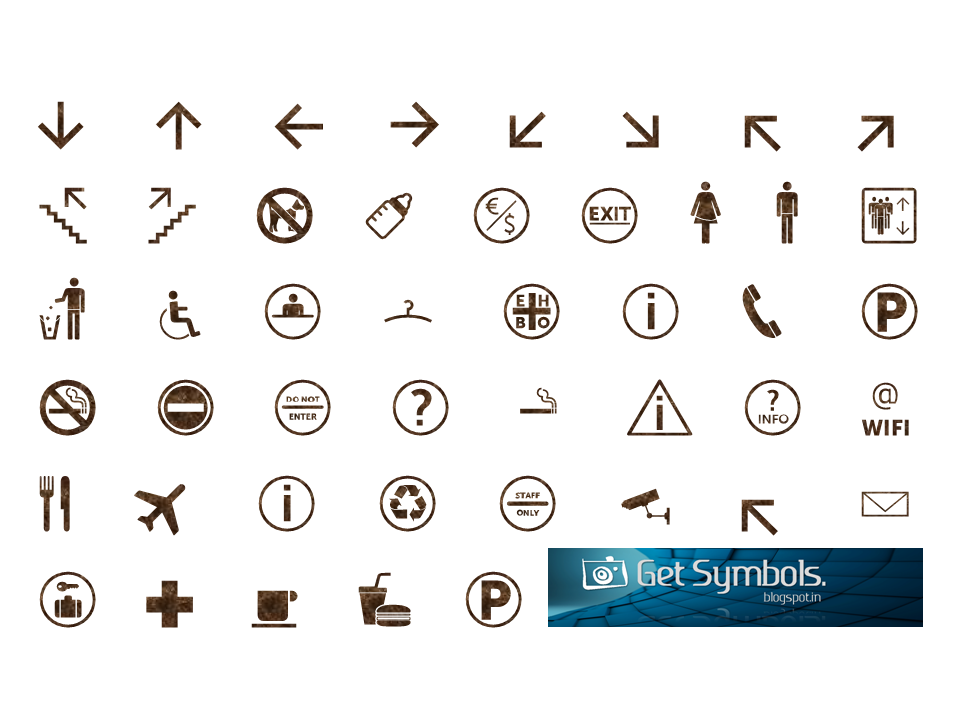 Get Symbols: Symbol Signs