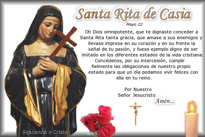 ® Blog Católico Gotitas Espirituales ®: ORACION A SANTA RITA