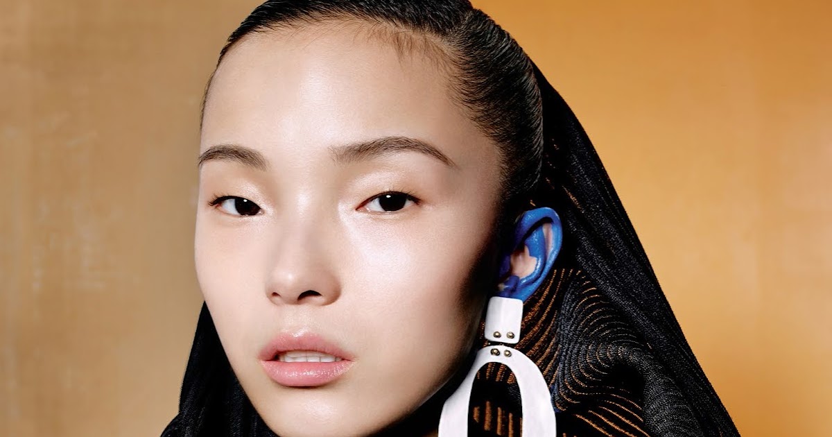 Xiao Wen in Vogue China February 2017 by Richard Burbridge