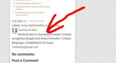 How To Display Author Profile With Image Below Post On Mobile View For Blogger