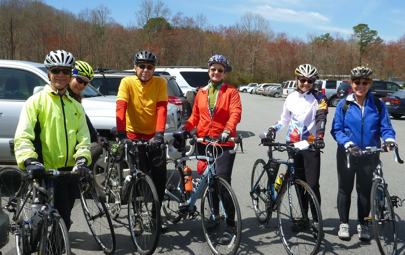 One Thousand Reasons to Love Hendersonville NC BRBC Novice Ride Etowah Cascade Lake Loop