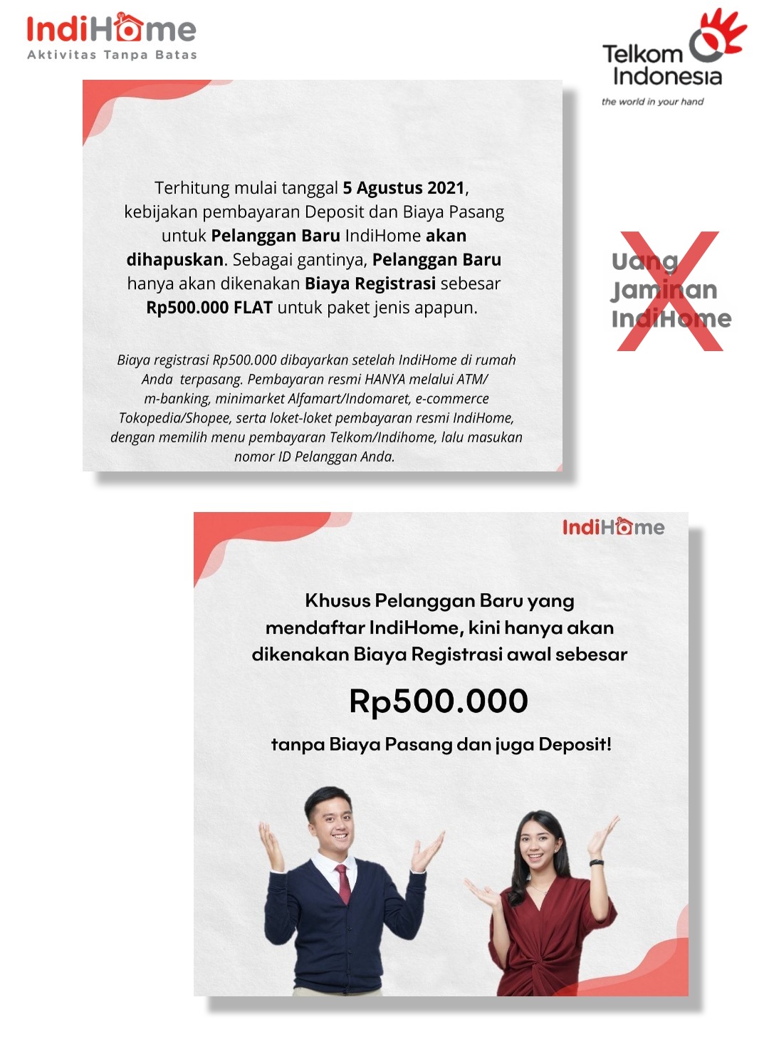 PAKET INDIHOME TERBARU 2021 &amp; MODEM ORBIT INDIHOME