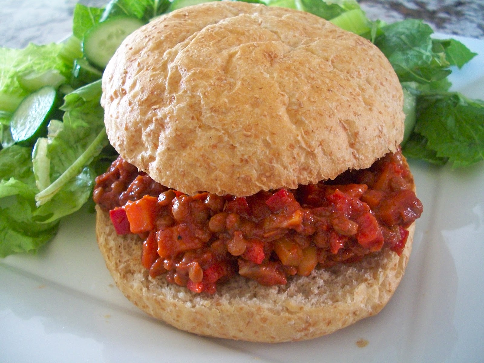 Brooke Bakes Vegetarian Sloppy Joes