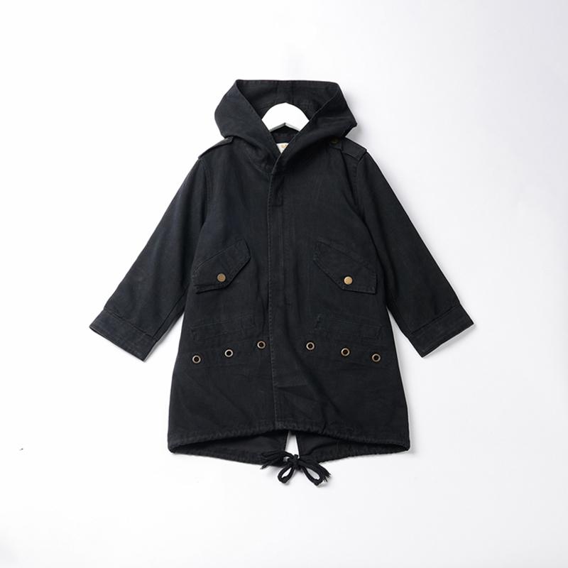 Áo Khoác Trẻ Em Khaki Tay Dài Có Túi - BCOBI 157295 3 4 199
