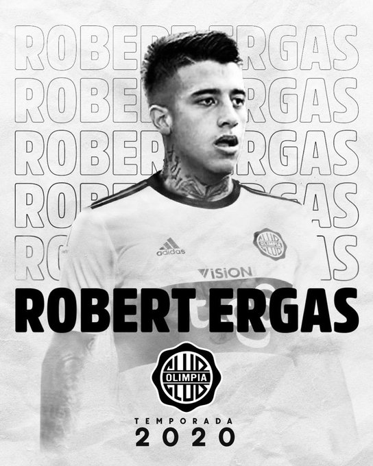 Oficial: Olimpia de Asunción, firma Robert Ergas