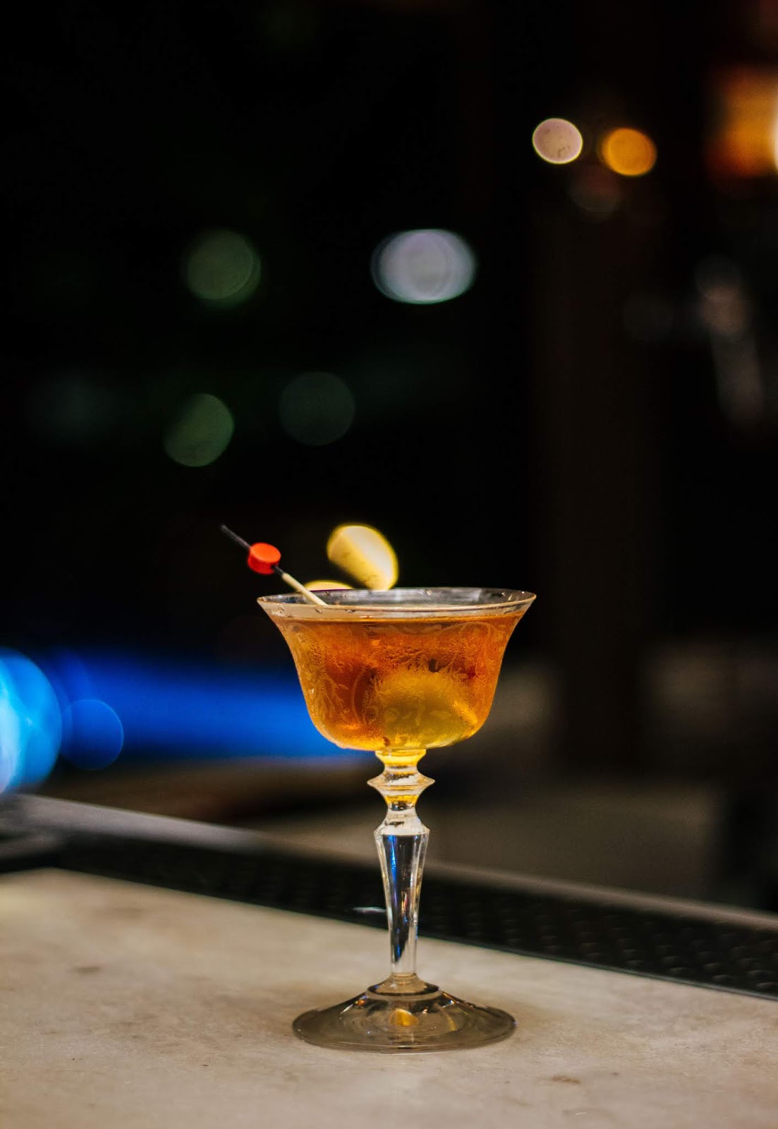 Conheça o drink Martinez clássico servido no Wafu Number 1 NINKASI