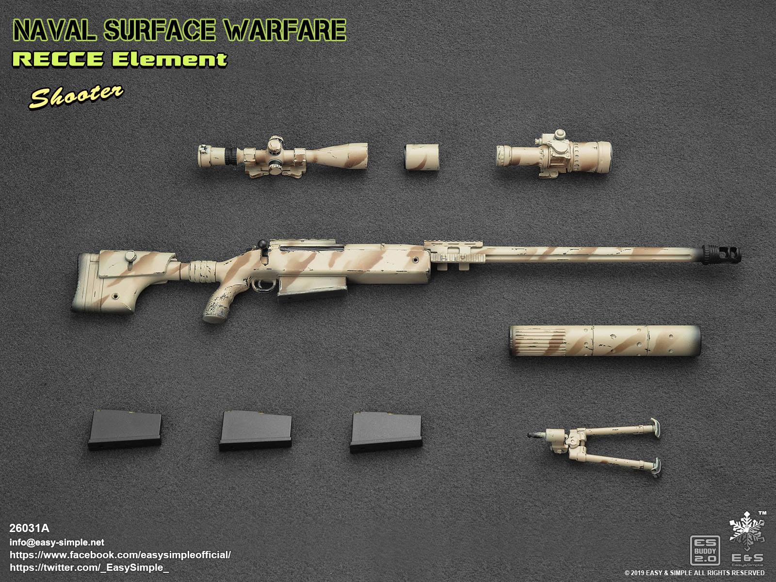 Easy & Simple 1/6th scale NSW (Naval Special Warfare) RECCE Element Sho...