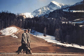Hitler in the mountains during World War II worldwartwo.filminspector.com