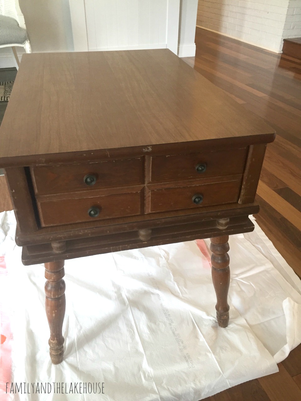 Over at Marie's Side Table Makeover