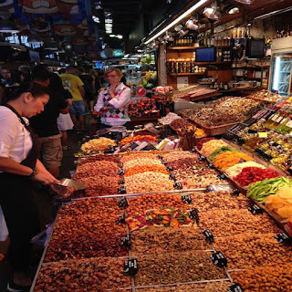 La Boqueria market in Barcelona